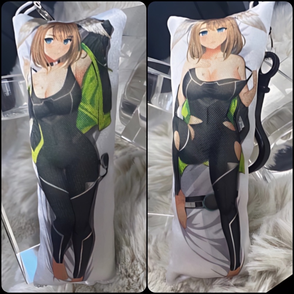 Handmade Anime Eunie Xenoblade Body Pillow Plush Keychain